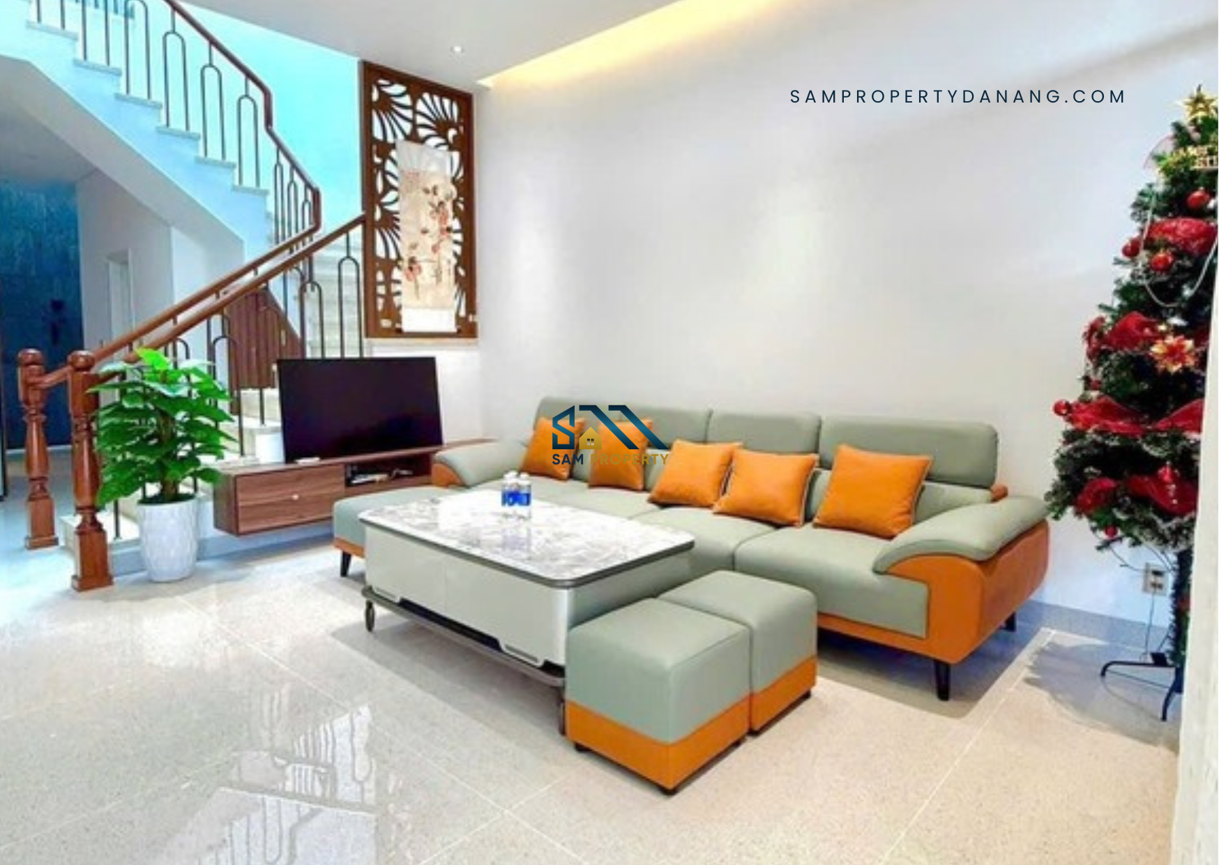 CHO THUÊ NHÀ SÂN VƯỜN KHU ĐÔ THỊ FPT NGŨ HÀNH SƠN, ĐÀ NẴNG