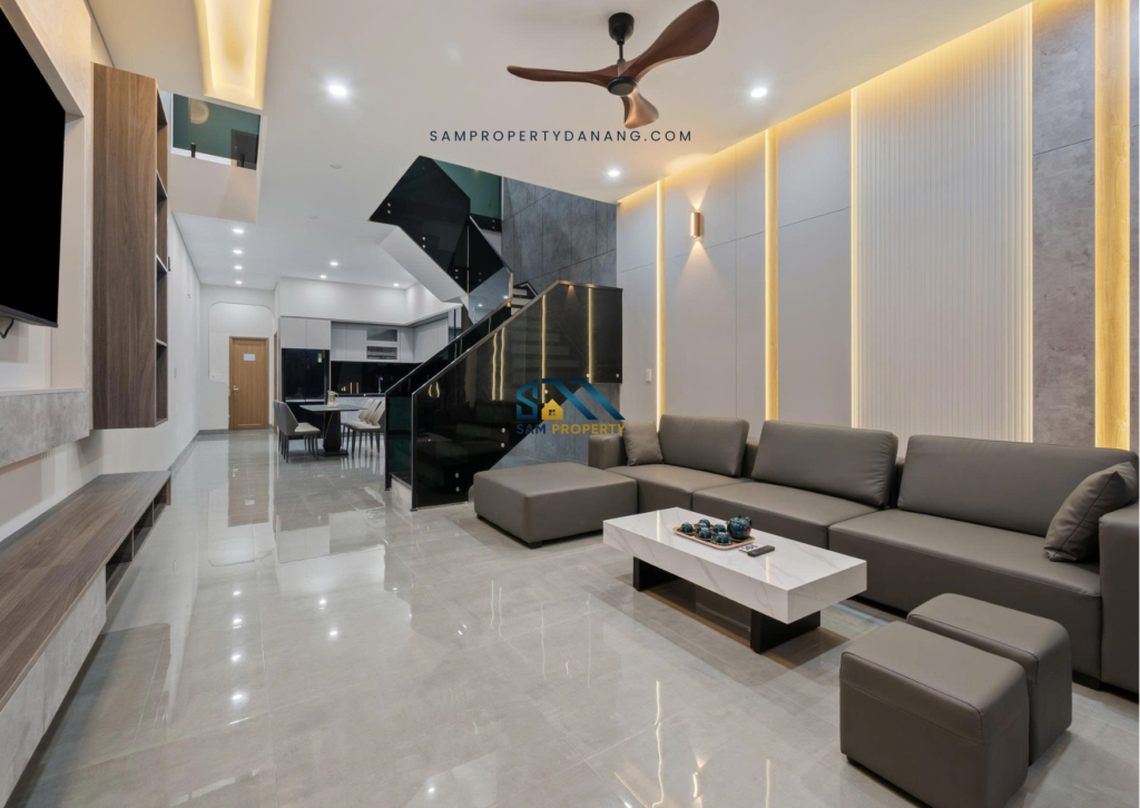 CHO THUÊ NHÀ 3 TẦNG MỚI 100% ĐƯỜNG ĐẶNG HỒI XUÂN, NGŨ HÀNH SƠN