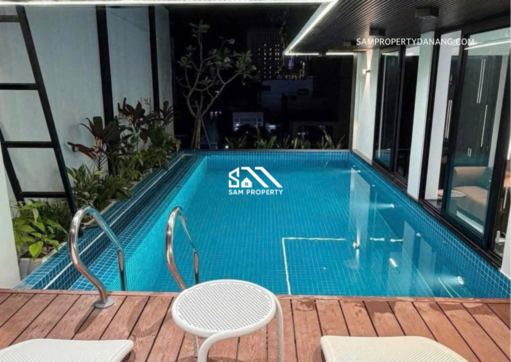 CHO THUÊ VILLA HỒ BƠI 4 PHÒNG NGỦ NGAY BIỂN MỸ KHÊ – VÕ VĂN KIỆT, ĐÀ NẴNG
