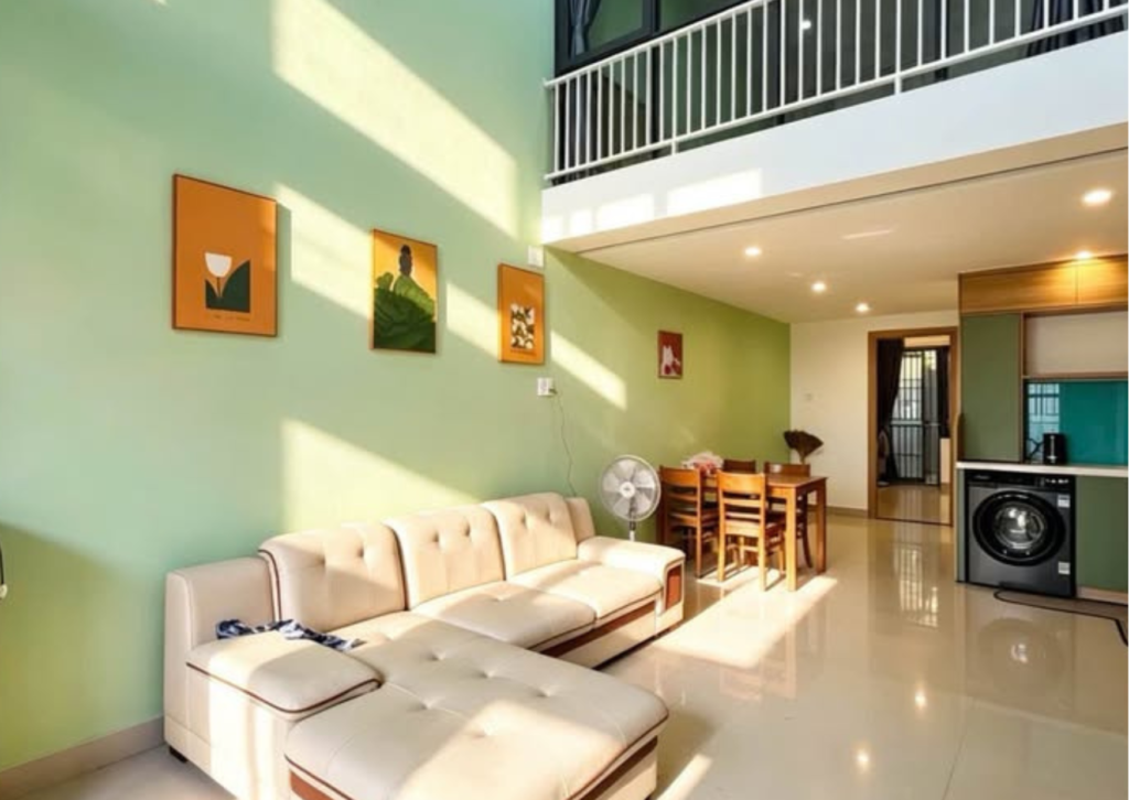 CHO THUÊ NHÀ 2 TẦNG MẶT TIỀN AN THƯỢNG, MỚI 100%