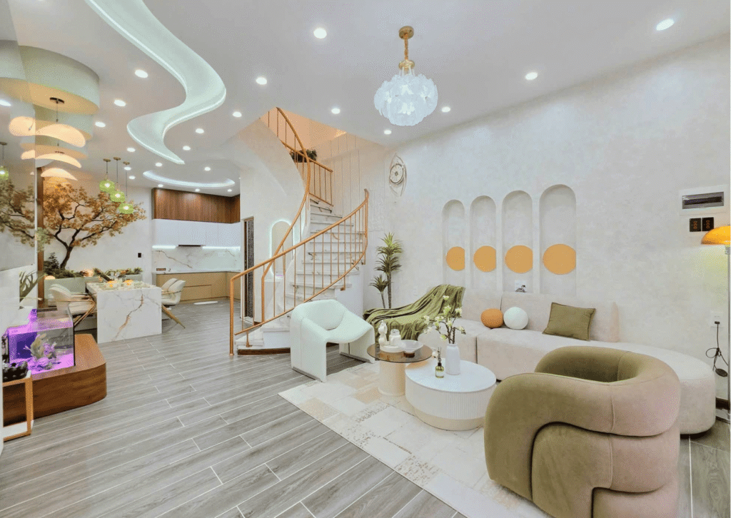 CHO THUÊ NHÀ ĐẸP 3 TẦNG MỚI XÂY KIỆT PHAN THANH, ĐÀ NẴNG – GẦN AEON MALL