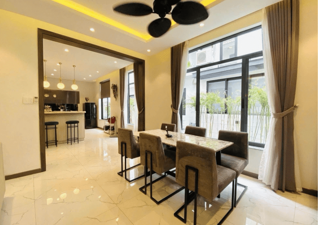 CHO THUÊ BIỆT THỰ SÂN VƯỜN EURO VILLAGE 1 VEN SÔNG HÀN, SƠN TRÀ, ĐÀ NẴNG