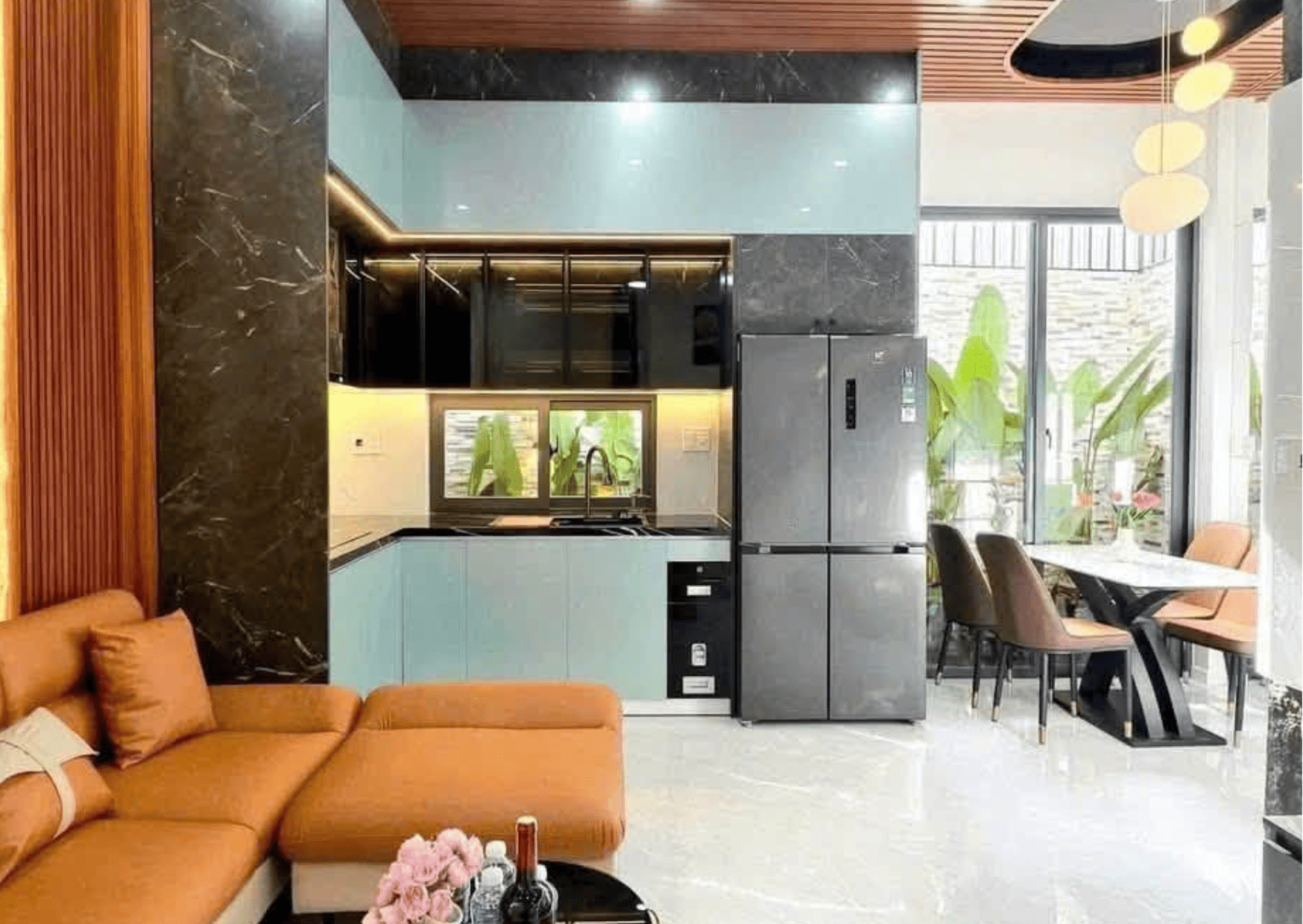 NHÀ 3 TẦNG MỚI ĐẸP CÓ SÂN ĐẬU OTO GẦN DŨNG SĨ THANH KHÊ