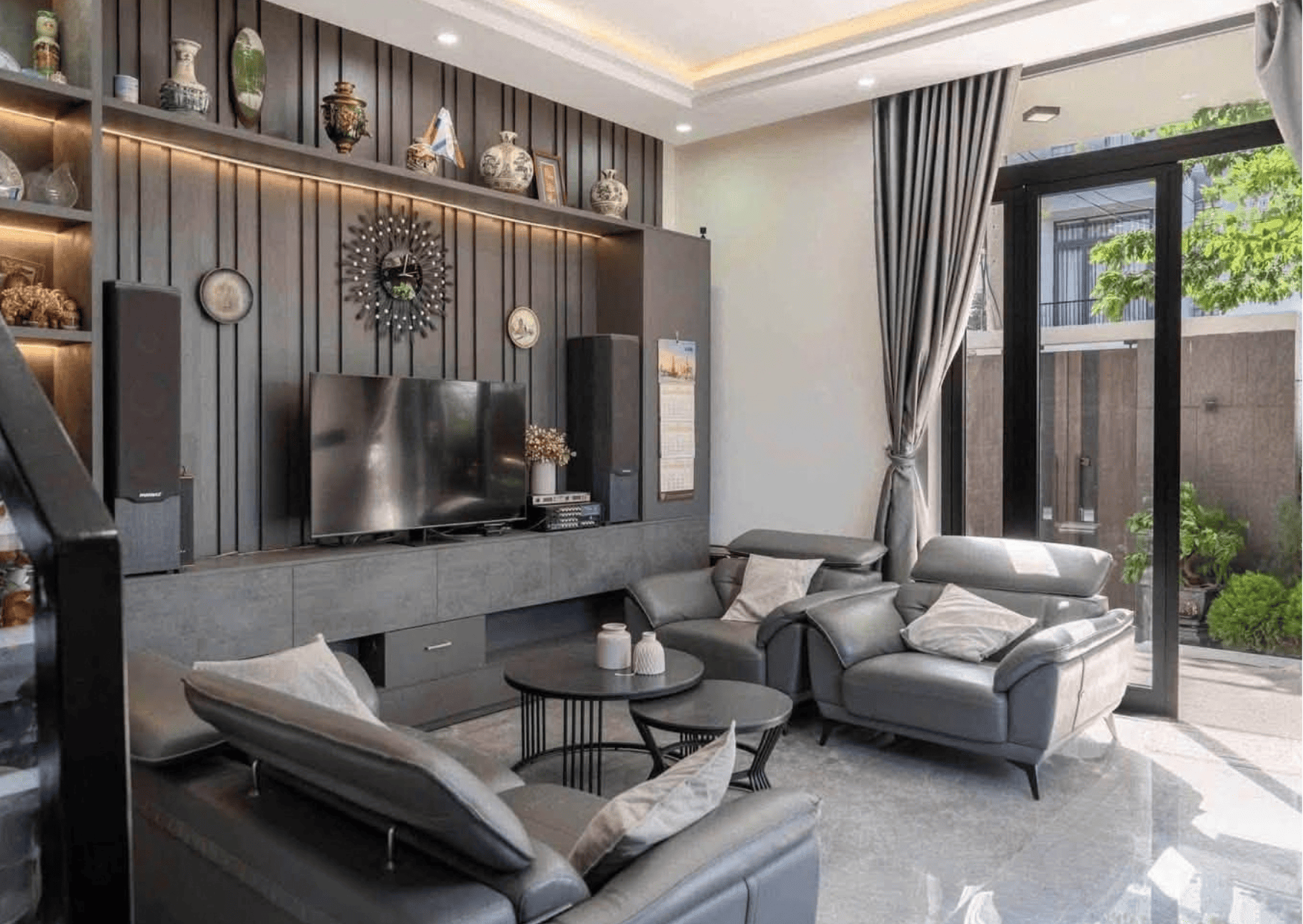 BIỆT THỰ CAO CẤP 3 PHÒNG NGỦ VIEW SÔNG HÒA XUÂN – GẦN EURO VILLAGE 2