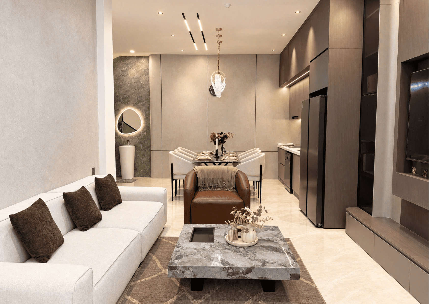 NHÀ 3 TẦNG MỚI XÂY, 4 PHÒNG NGỦ SANG TRỌNG ĐƯỜNG LÊ VĂN MIẾN, SÁT BIỂN NGUYỄN TẤT THÀNH