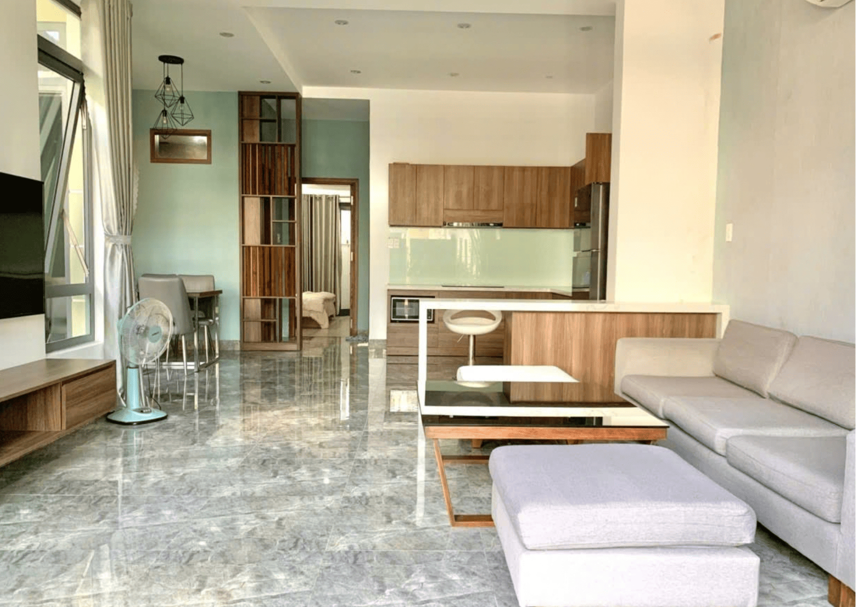 NHÀ SÂN VƯỜN MINI 2 PHÒNG NGỦ ĐƯỜNG KHUÊ MỸ ĐÔNG 1, NGŨ HÀNH SƠN