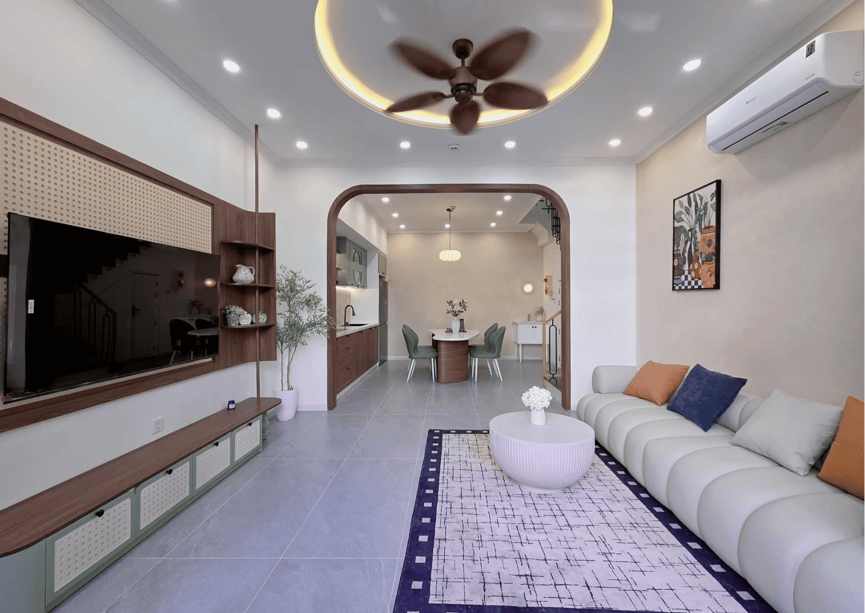 NHÀ 4 PHÒNG NGỦ HIỆN ĐẠI MỚI 100% ĐƯỜNG YÊN BÁI, HẢI CHÂU – GẦN CẦU RỒNG